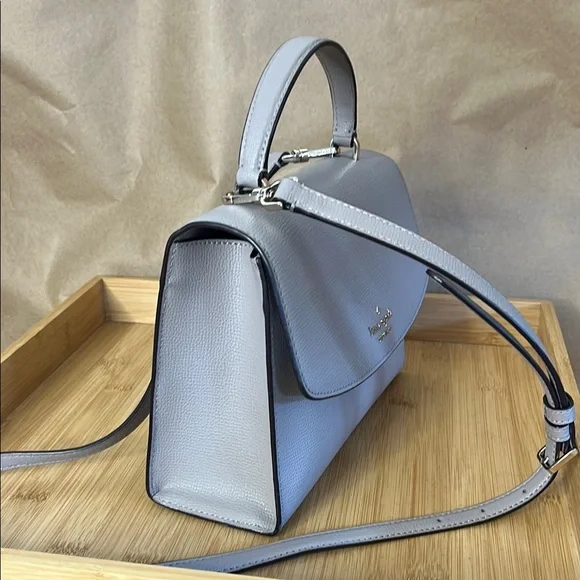 Kate Spade Gray Crossbody Bag with Adjustable Strap - Picture 4 of 9